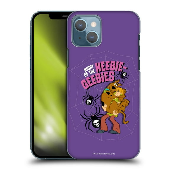 Head Case Designs Officially Licensed Scooby-Doo Seasons Spiders Hard Back Case Compatible with Apple iPhone 13