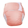 thumbnail image 3 of Culotte-culotte en Tissu pour Adulte Lavable, Couvre-Couche, Culotte d'Incontinence, Protection contre les Fuites, Rose, 3 of 10