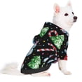thumbnail image 2 of Gaeub Disco Mirror Ball Snowman Dog Hoodie Sweatshirts Warm Dog Clothes for Small Dogs,Puppy and Cat Costume-Small, 2 of 7