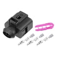 thumbnail image 1 of 1 juego No.1J0973703 Kit de Clip de enchufe adaptador de conector hembra de 3 vías sellado de repuesto para VW para Audi, 1 of 1