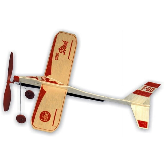 Guillows 60 Strato Streak Motorplane Balsa Airplane Kit