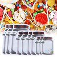 thumbnail image 4 of Food Saver Storage Bags Sealing Zipper Bag Portable Convenient Parties For Picnics #1 3pcs L + 4pcs M+ 3pcs S, 4 of 8
