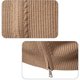 thumbnail image 5 of Ceisia Warm Stretchy Men's Slim Fit Stand-Collar Zip-Up Ribbed Knit Cardigan Gift, 5 of 5