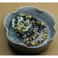 thumbnail image 5 of Natural Golden Blue Tiger Eye Gemstone 8mm Round Beads Stretch Bracelet 7" Unisex, 5 of 5