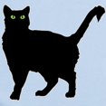 thumbnail image 2 of CafePress - Black Cat Silhouette Baby Light Bodysuit - Baby Light Bodysuit, Size Newborn - 24 Months, 2 of 4