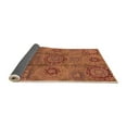 thumbnail image 2 of Ahgly Company Indoor Rectangle Oriental Orange Industrial Area Rugs, 2' x 5', 2 of 4