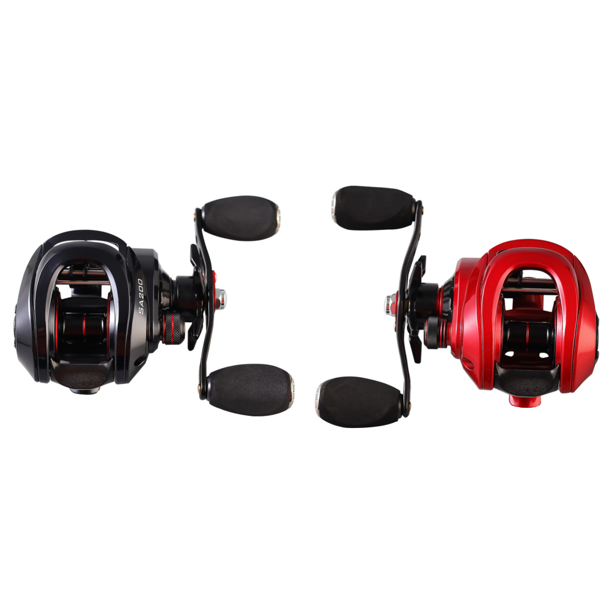 Carrete Baitcasting Relación Engranaje 8/1 Pesca Alta Velocidad (mano Derecha) Azul