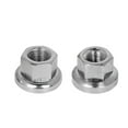 thumbnail image 3 of 2Pcs Stainless Steel Bike / Cycle Wheel Axle Track Nuts Sizes M9/M10, 3 of 5