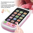 thumbnail image 4 of Zerodis Juguete de Teléfono móvil, ni?os Educación temprana Aprender inglés Multifuncional,jugeute Telefono Musical para más de 1 a?os(Pink) Ecomeon no, 4 of 6