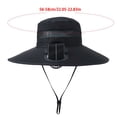 thumbnail image 4 of Hat with Fans Solar Power Fisherman Sun Hat Cooling Rechargeable Wide Brim Outdoor Fishing Cap 3 Speed for Men Adults by PALIFEUR, 4 of 10