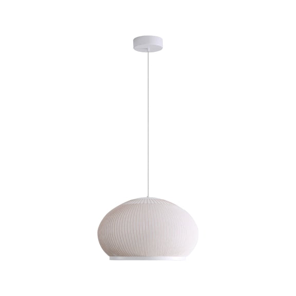 Golden Lighting Tela Integrated LED 11in Pendant in Sand Yellow