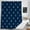 Navy Blue, variant on Nautical Anchor Shower Curtain for Bathroom, Navy Blue White Beach Fabric Shower Curtains Set, Ocean Kids Restroom Decor Accessories, Hooks Included 60x72 Inch