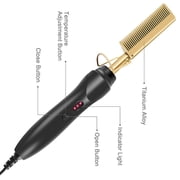 XIRQI Electric Lice Comb for Head Lice and Nits, Chemical-Free Hair Brush Straightener, Safe Family Treatment for Kids and Adults