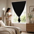 thumbnail image 5 of Talqzovs Blackout Curtains，Bedroom Curtains，Darkening Curtains for Bedroom Living Room Decoration Uncomplicated Installation 60×40in, 5 of 7