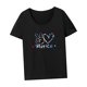 thumbnail image 5 of Camiseta de Mujer Ropa de Verano para Mujer Camiseta Básica Informal para Vacaciones Senderismo Viajes XL, 5 of 7
