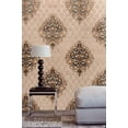 thumbnail image 2 of Eurotex Damask Design Wallpaper Roll for Living Room (Luxury Vinyl Coated, 57 Sq.ft Roll), 2 of 4