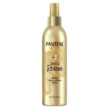 Pantene Miracle Rescue 10-In-1 Multitasking Leave-In Conditioner Spray, 5.7 Fl Oz Packaging May Vary