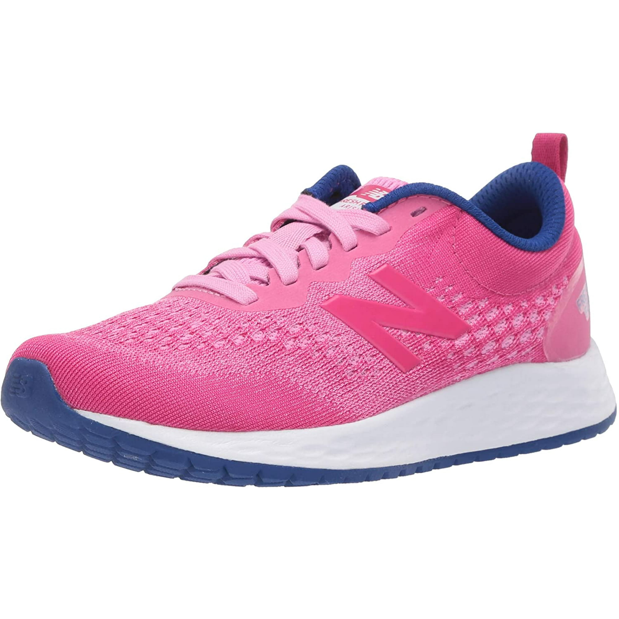 New Balance Kid S Fresh Foam Arishi V3 Lace Up Running Shoe Candy Pink Exuberant Pink Marine Blue 6 W Us Big Kid Walmart Canada