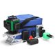 thumbnail image 4 of Multifuncional 16 líneas verdes Nivel láser 3 ° Función de autonivelación Herramienta de Carevas  Gradiente, 4 of 7