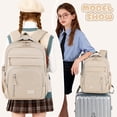 thumbnail image 5 of DAKIMOE School Backpack for College High Middle School Fashion Student Bag Teen Bookbag Laptop Backpack Women Travel Daypacks, 5 of 7