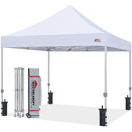 Coleman Sun Shelter 10x10 Canopy with Sunwall UV Protection Gray