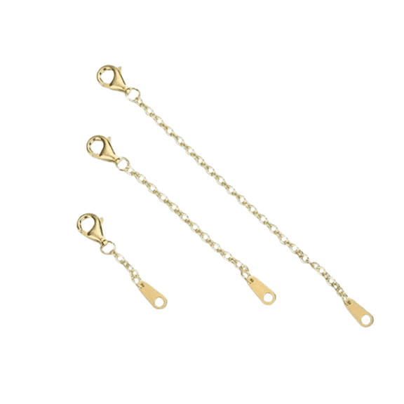DESIGNICE Necklace Extender,S925 Sterling Silver Magnetic Necklace Clasp,High Quality Chain Extenders for Necklaces