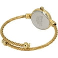 thumbnail image 5 of Blekon Collections Women's Cuff Watch - Round Analog Display Arabic Numbers 23mm Case Wire Bracelet Watch for Women Elegant Cable Cuff Bangle Wrist Watch, 5 of 5