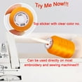 thumbnail image 4 of 63 Spools Polyester Machine Embroidery Thread Kit 500M Colors Compatible with Brother Colors, 4 of 6