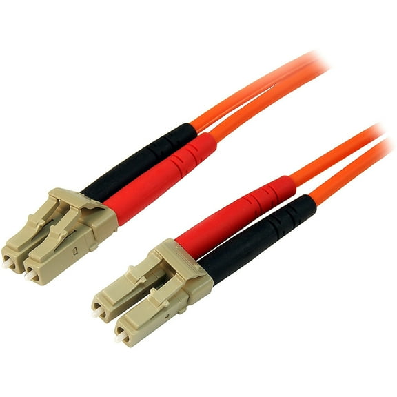 StarTech 3m Multimode Duplex 50/125 LSZH Fiber Optic Cable - LC/LC
