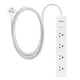 thumbnail image 2 of Protector contra sobretensiones Philips SPP3563W/37 de 4 salidas 450J con cable de 1,2 m, 2 of 6