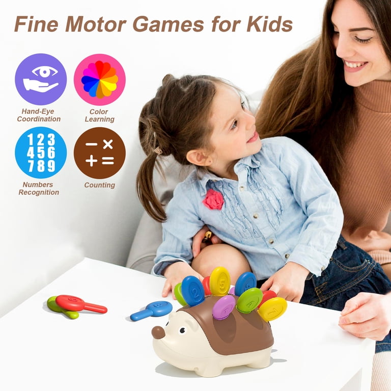 KEYAHAPPY Hedgehog Fine Motor Skills Activity Toy photo 2