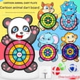 thumbnail image 2 of Blue Dartboard Target for Kids Interactive Indoor Outdoor Play Smart Sticky Ball Game Family Fun, 2 of 5