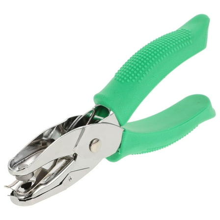 HEMOTON Heart Hole Punch Love Hole Puncher Office 15.00X6.00X1.60CM Green