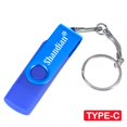 thumbnail image 1 of Extensiones de teléfono OTG Pen Drive Unidades flash USB de capacidad real Logotipo personalizado gratuito Memory Stick con llavero U Disk 64GB / 32GB / 16GB Tan Jianjun unisex, 1 of 2