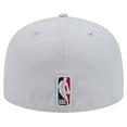 thumbnail image 4 of Men's New Era Gray Atlanta Hawks Active Color Camo Visor 59FIFTY Fitted Hat, 4 of 5
