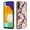 E, variant on Feishell Case for Samsung Galaxy S24 Plus 6.7 inch,Fashion Flower Pattern Flexible Silicone Shockproof Cover for Women Girls Slim Transparent Phone Case Support Wireless Charging,E