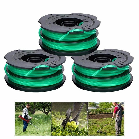 DF-080 Auto Feed String Trim.mer Spool Line Replacement For Black & Dec.ker 3pcs