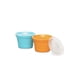 thumbnail image 1 of Frascos de almacenamiento Kinderville Little Bites azul/naranja, 1 of 3