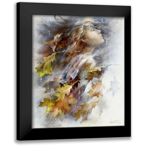 Haenraets, Willem 12x14 Black Modern Framed Museum Art Print Titled - Autumn