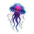 thumbnail image 5 of Dreamy Jellyfish Theme Stickers, Waterproof Jellyfish Theme Sticker for Water Bottle Laptop Phone Cases Planner Skateboard Luggage Helmet Party Favor Decor, Ideal for Adults Teens Teacher Rewards, 5 of 9