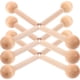 thumbnail image 5 of 10 clavijas de madera para panel perforado, ganchos para panel perforado de madera, organizador de pared, 5 of 8