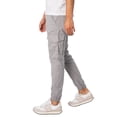 thumbnail image 2 of Jack & Jones Paul Flake Tapered Cargo Trousers, Grey, 2 of 5
