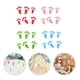 thumbnail image 5 of GOOHOCHY 24pcs Bunny huellas de huellas calcomanías de Pascua Clings Conejo Huellas Cumpleaños, 5 of 8