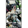 thumbnail image 4 of Handlebar Rearview Mirror Mounting Clamp Aluminum Alloy Handlebar Rearview Mirror Adapter Bracket Clamp for Bicycle Motorcycle Scooter Universal, 2 Pieces 10mm, 4 of 6