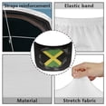 thumbnail image 6 of Uorisanigo Car Hood Cover Elastic Jamaican Flag Hood Covers for Cars Automotive Accessories Universal Car Bonnet Banner Fit for Most Automotive Sedans Trucks Pickup Sports Cars, 6 of 7