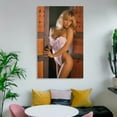 thumbnail image 6 of Pamela Anderson Hot Girl Sexy Poster (34) Canvas Wall Art Poster Decorative Bedroom Modern Home Print Picture Artworks Posters 16x24inch(40x60cm), 6 of 6