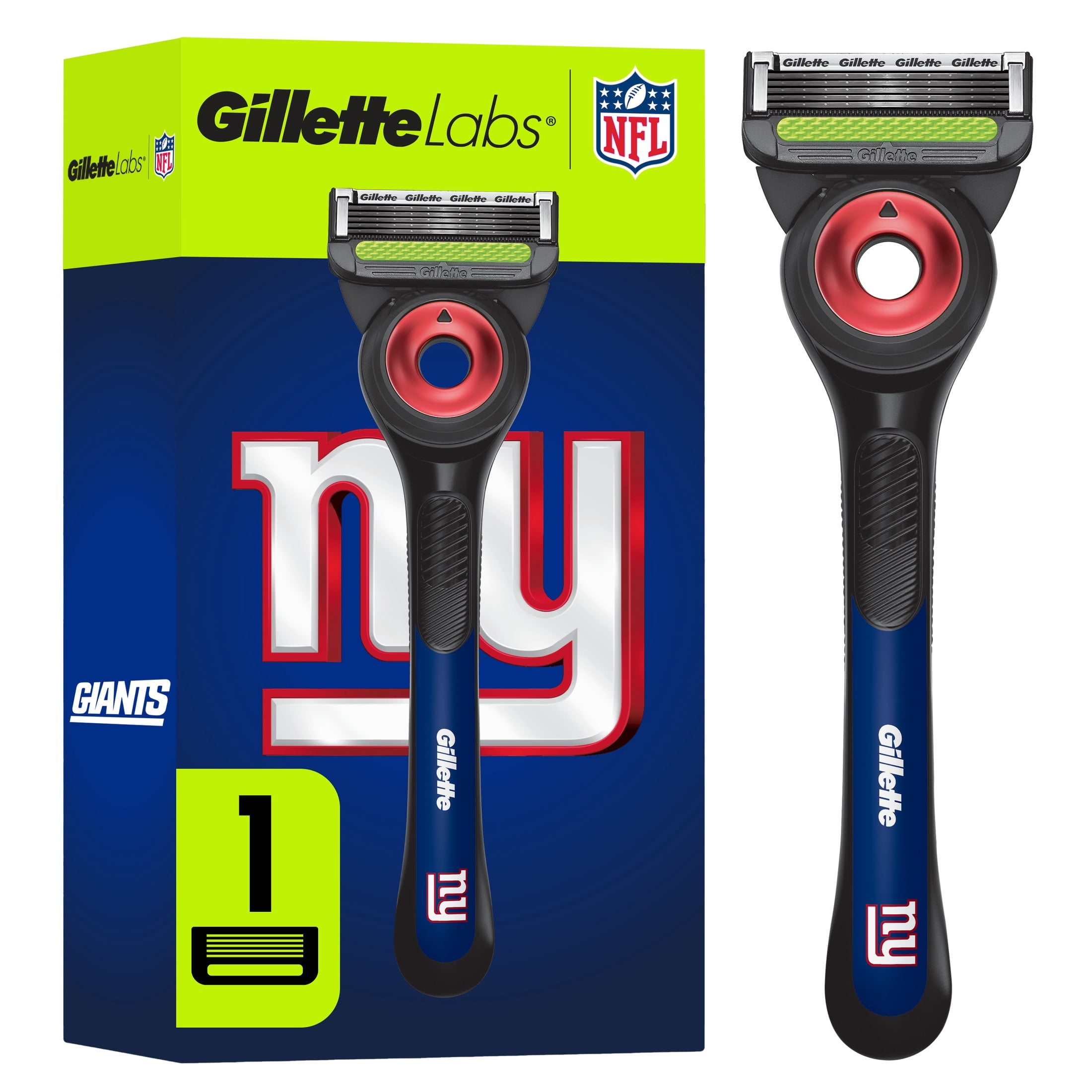 Gillette Labs Official 49ers Licensed Razor for Men, Perfect for
