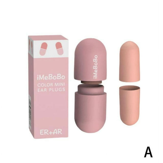 1 Pairs Capsule Earplugs Super Soundproof Sleep Dormitory New, Anti-noise V6V2