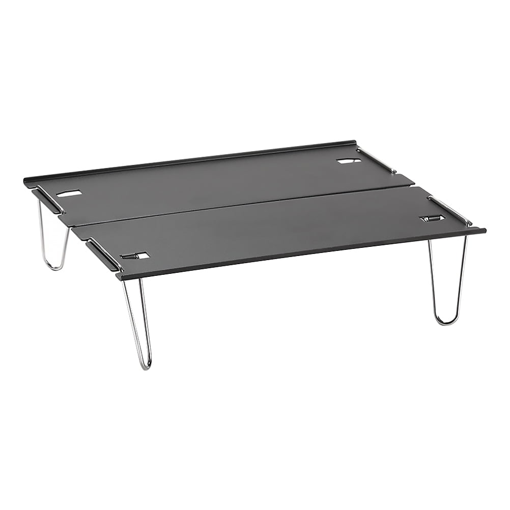 HOMEMAXS 1 Set Ultralight Outdoor Desk Folding Tea Table Aluminium