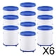 thumbnail image 1 of Adaptador de grifo,Filtros de agua para grifo Fregadero de cocina doméstico,Adaptador de filtro de boquilla de grifo Dispositivo de ahorro de agua,Boquilla de grifo Filtro de junta universal, 1 of 8